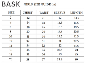 Girls BASK Toweling Blazer White/Pink